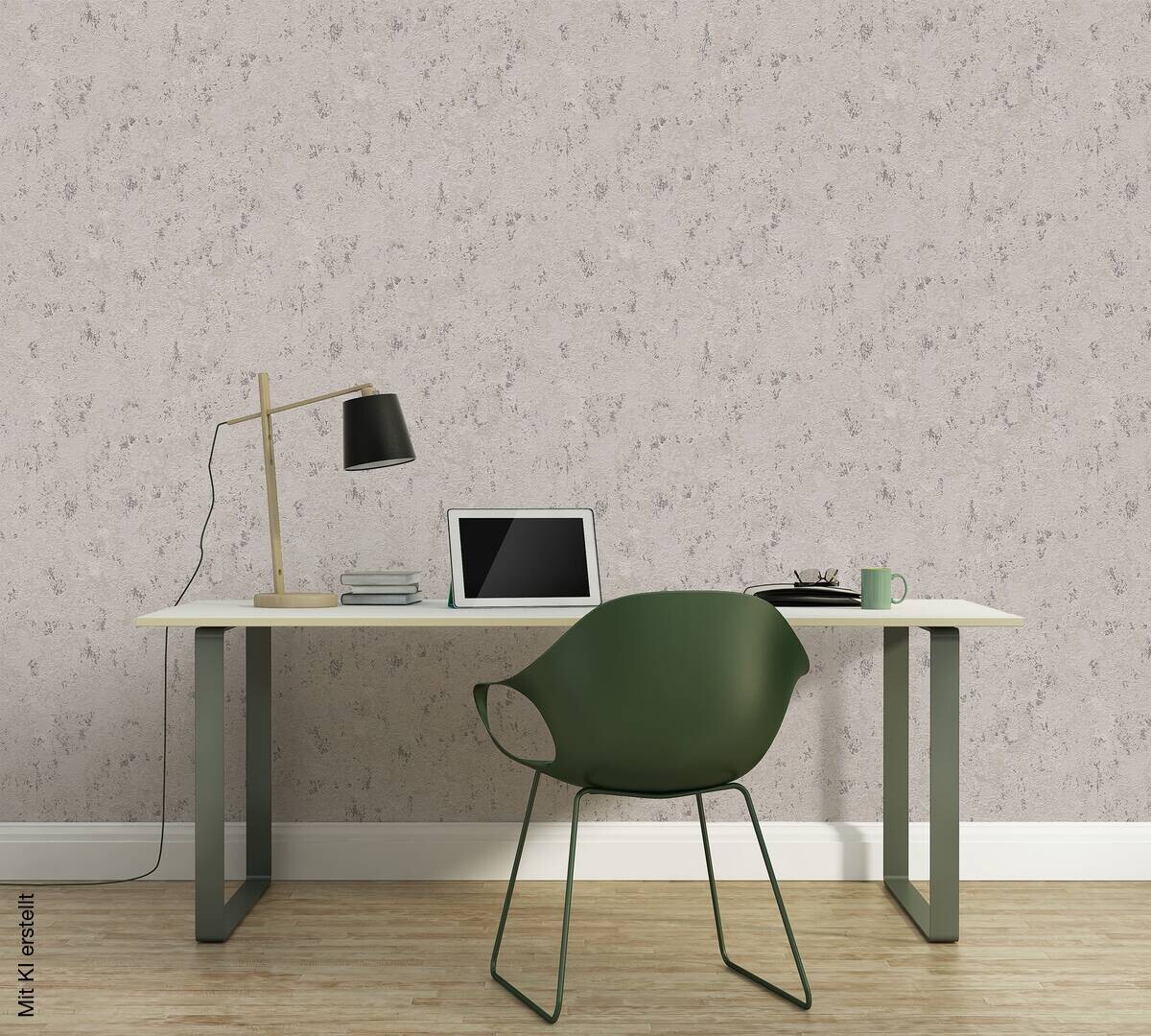 A.S.Creation Vliestapete silber beige B/H/D: ca. 53x1005x9 cm