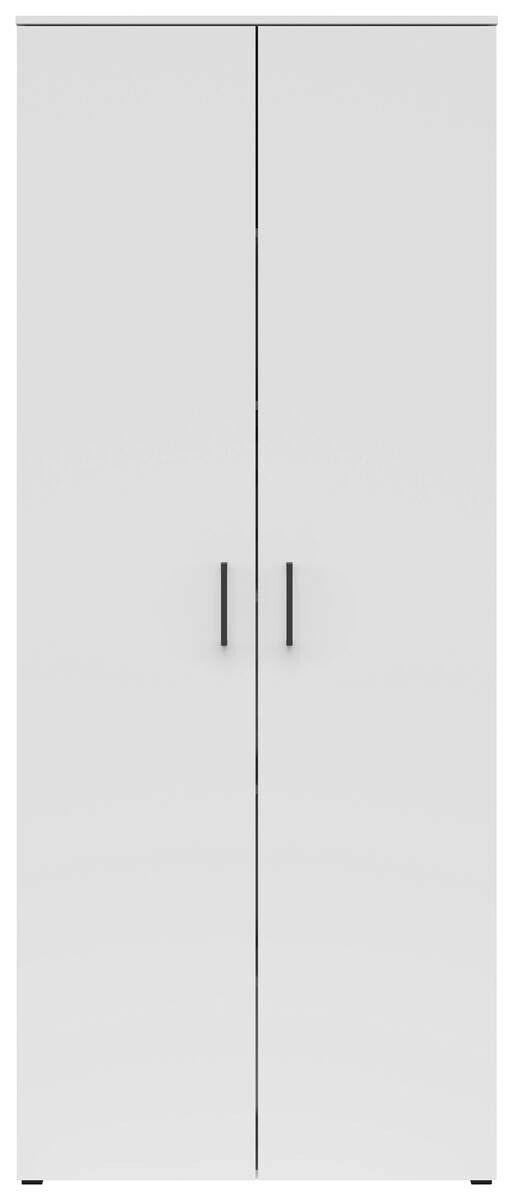 Schrank Multi-Stauraum Typ 37 weiß B/H/T: ca. 80x195x40 cm