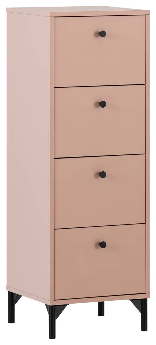 Kommode Smash apricot B/H/T: ca. 40,1x116,7x40 cm