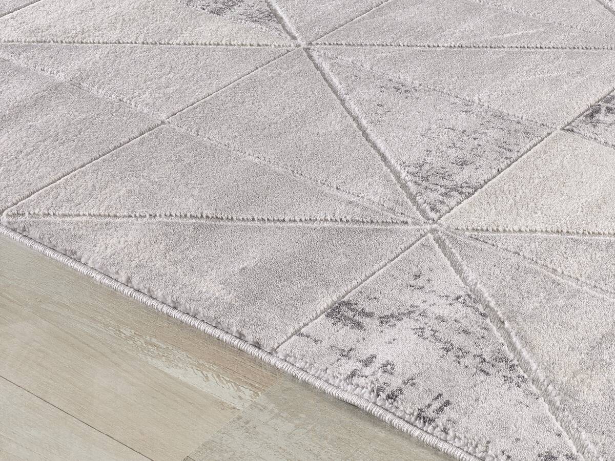 Sanat Teppich Harmony hellgrau B/L: ca. 120x160 cm