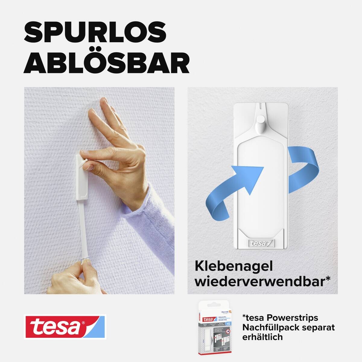 Klebenagel 2 tlg.