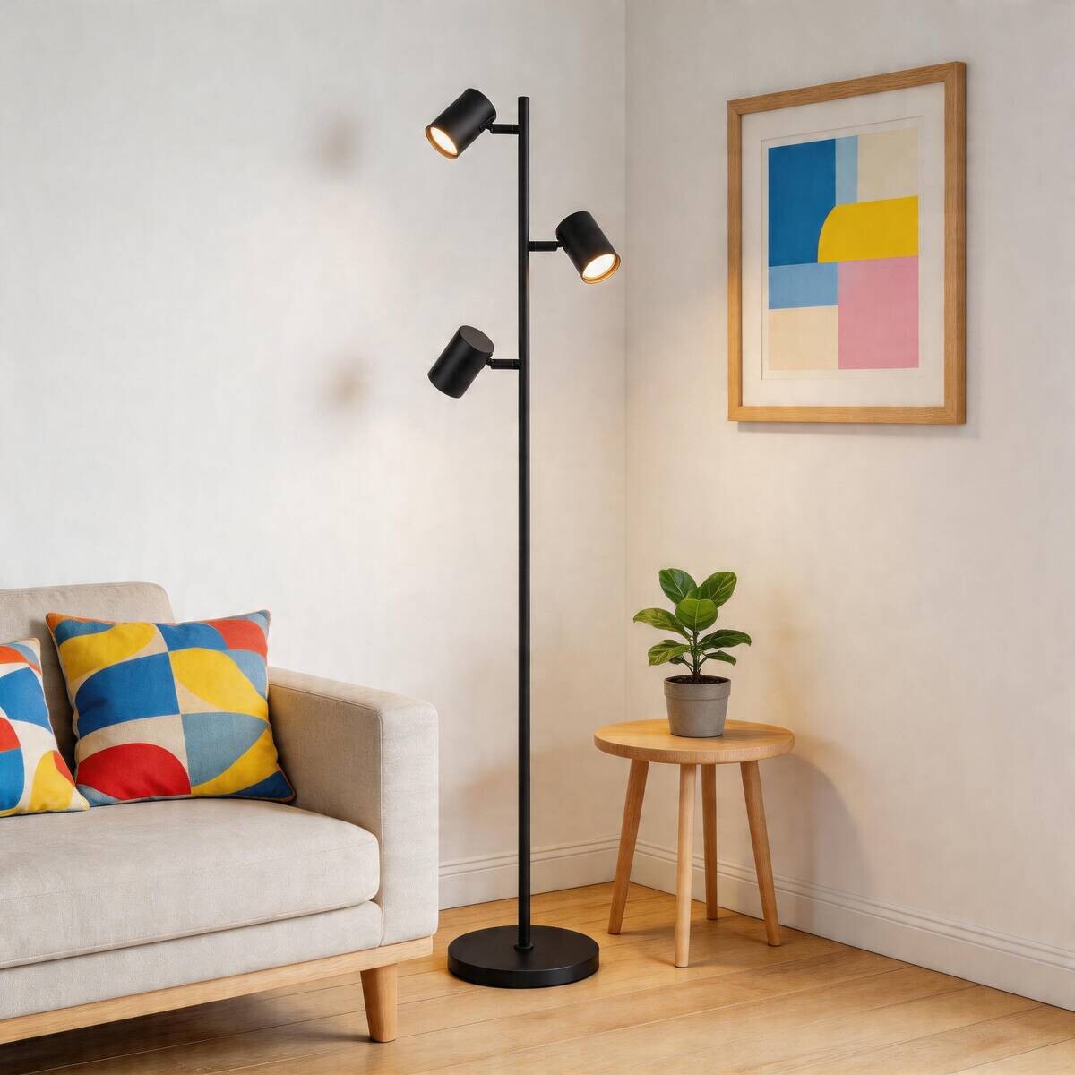 POCOline Stehlampe GU10 3 Brennstellen