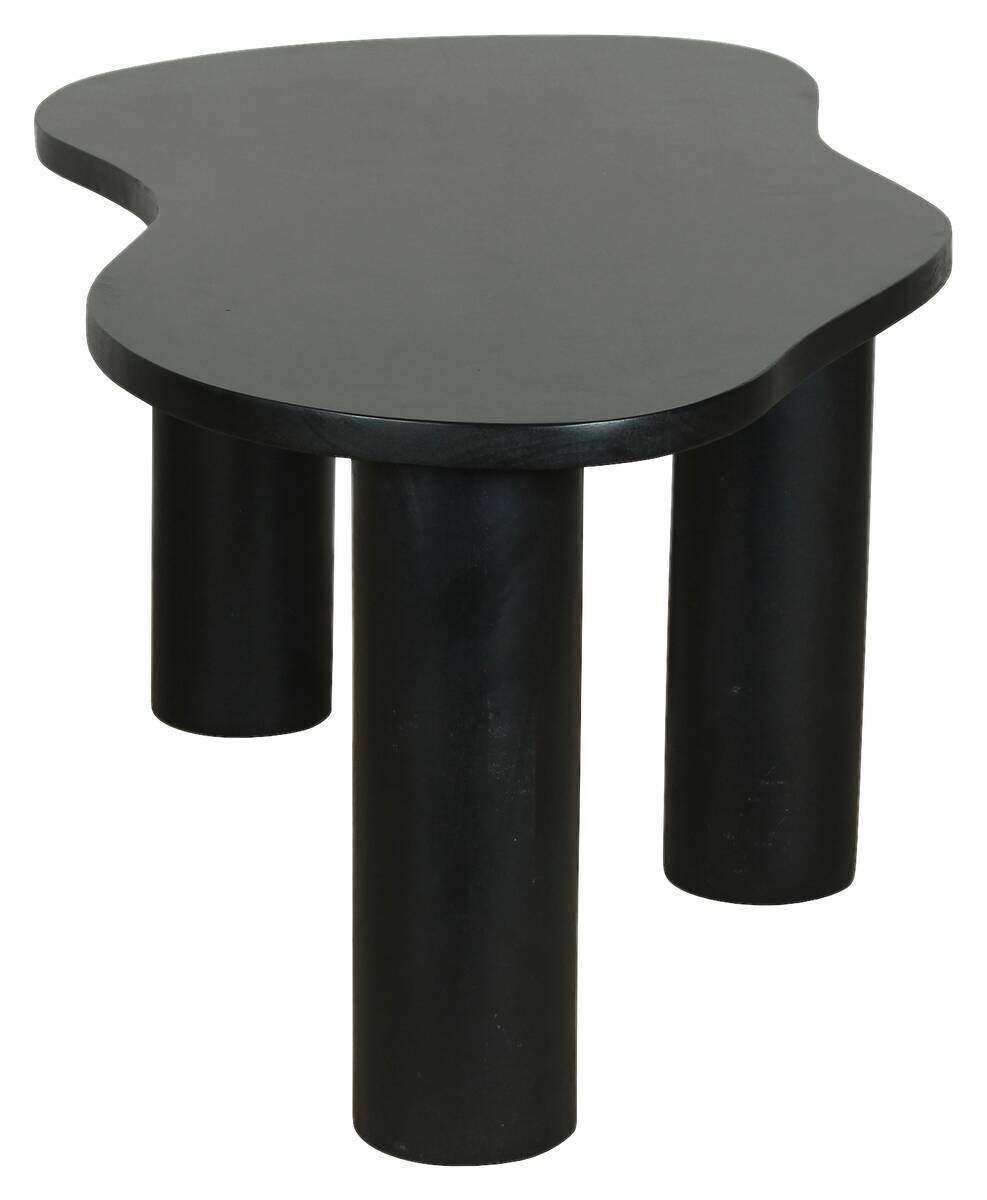 byLIVING Couchtisch ETHAN schwarz Akazie B/H/T: ca. 110x45x55 cm