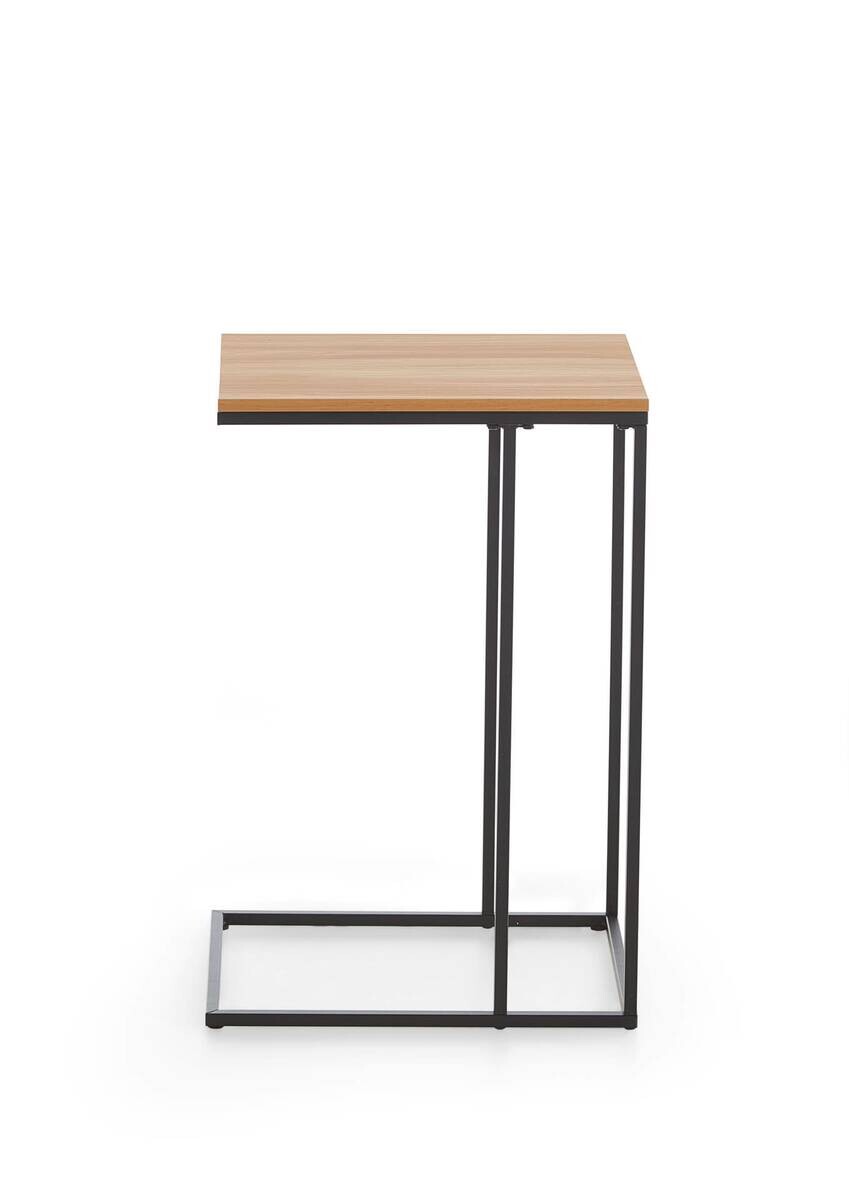 Couchtisch schwarz Artisan Nachbildung B/H/T: ca. 30x58x40 cm