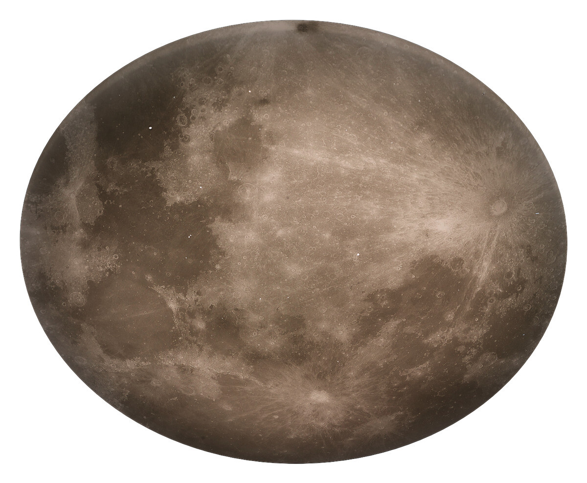 TRIO Deckenleuchte Lunar weiß Acryl H/D: ca. 12x60 cm