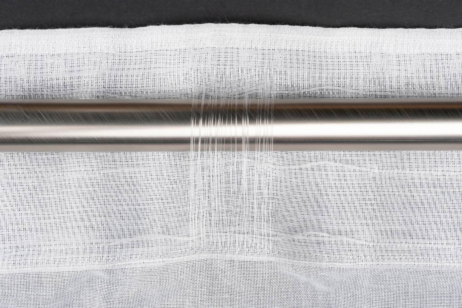 Kombivorhang 2er Pack Breeze weiß 100% Polyester B/L: ca. 135x300 cm