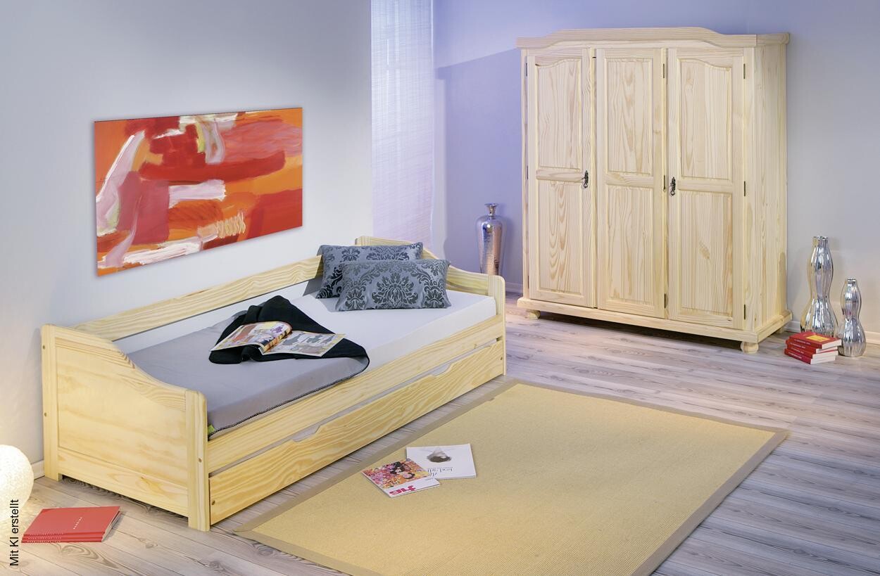 Kleiderschrank Bern natur B/H/T: ca. 150x180x56 cm