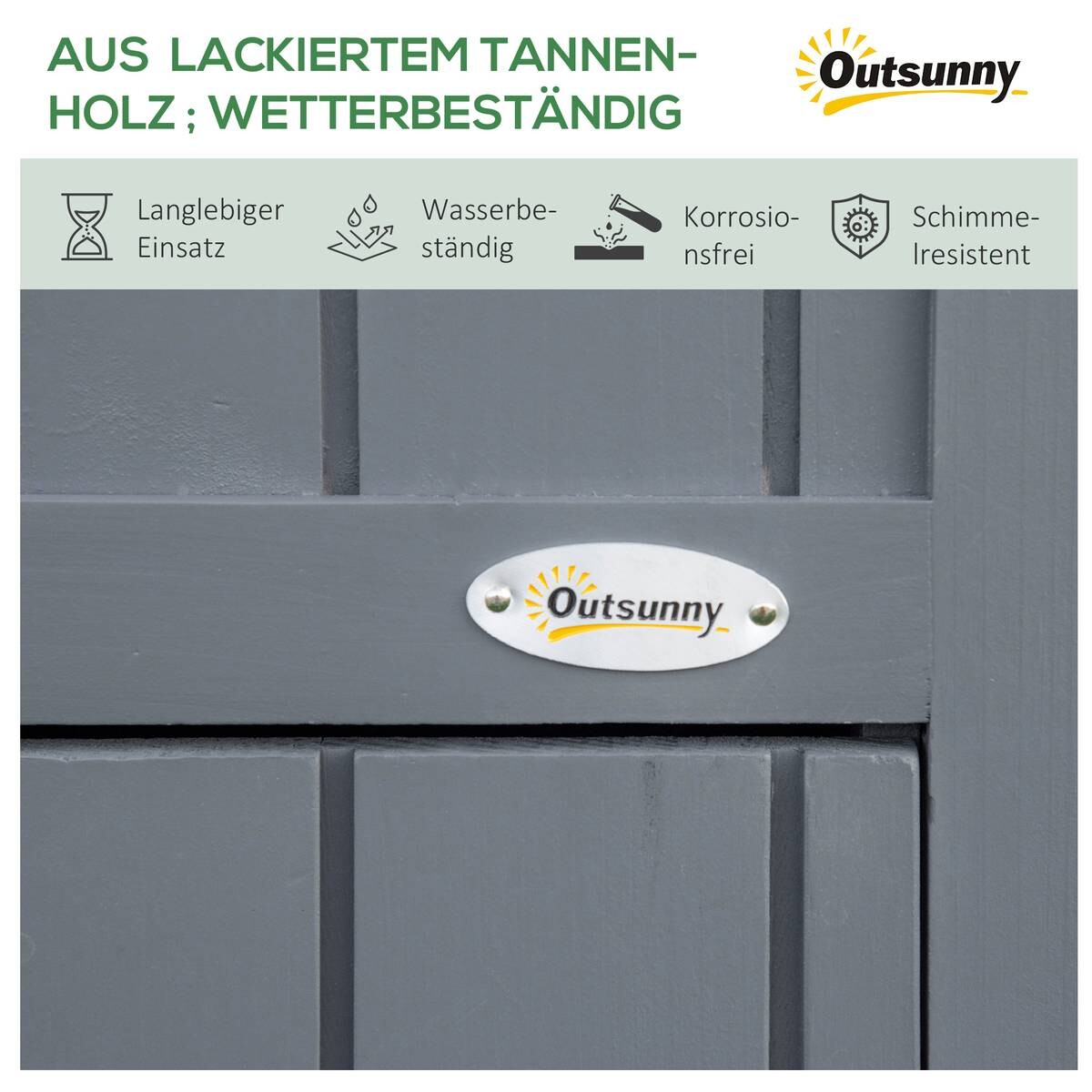 Outsunny Gartenschrank