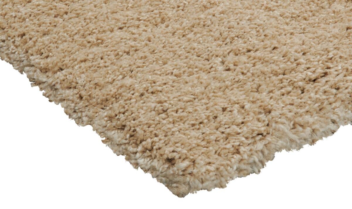 Hochflorteppich Pisa beige B/L: ca. 120x170 cm