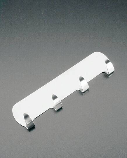 Metaltex Hakenleiste silber Inox