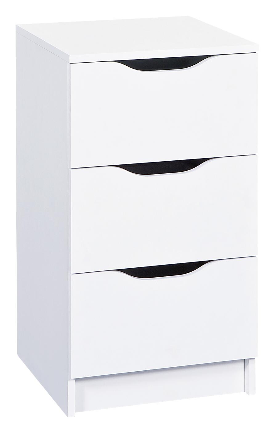 Kommode WESTPHALEN weiß B/H/T: ca. 41x71x40 cm