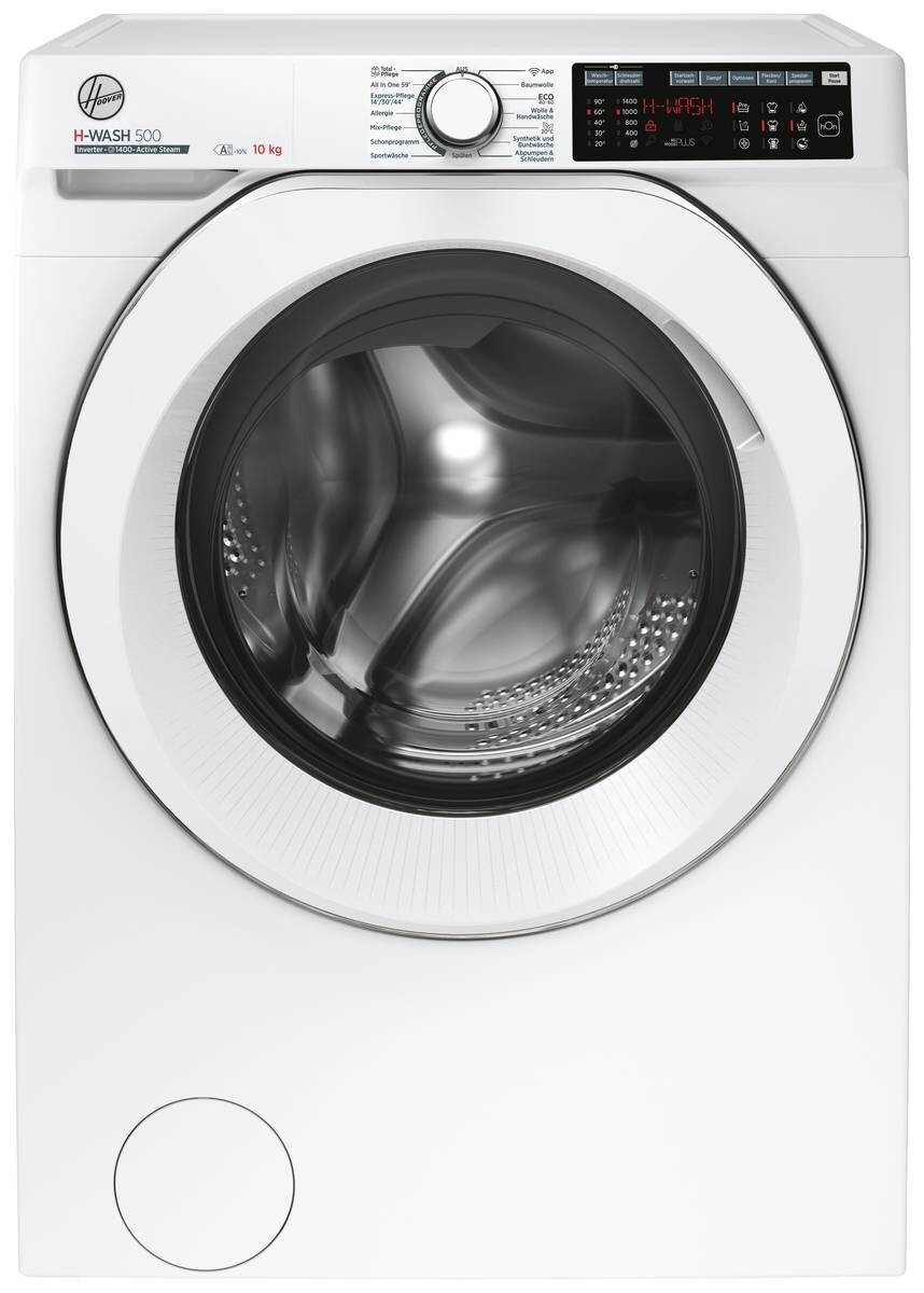 Hoover Waschmaschine HWQ 410AMC6/1-84 EEK: A Spektrum: A bis G 10kg 1400U/min weiß B/H/T: ca. 60x85x58 cm