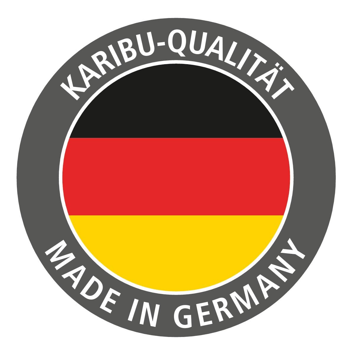 Karibu Fahrradgarage Jimmy natur B/H/T: ca. 163x167x216 cm