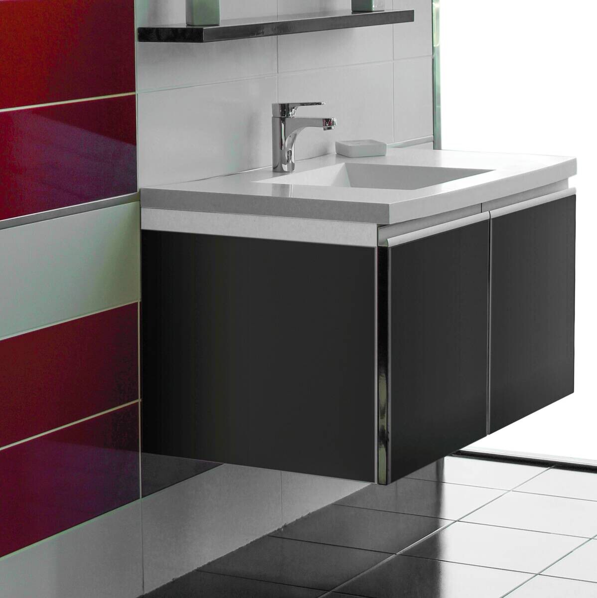 d-c-fix Dekofolie Uni Matt schwarz B/L: ca. 90x210 cm