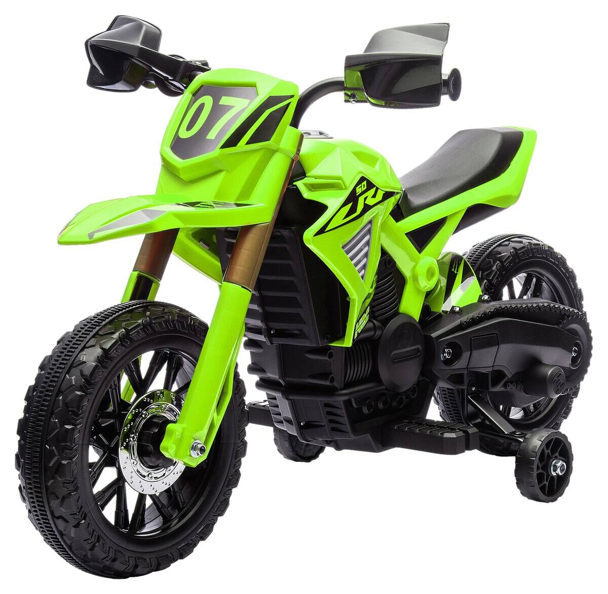 AIYAPLAY Kindermotorrad grün B/H/L: ca. 57x62x105 cm