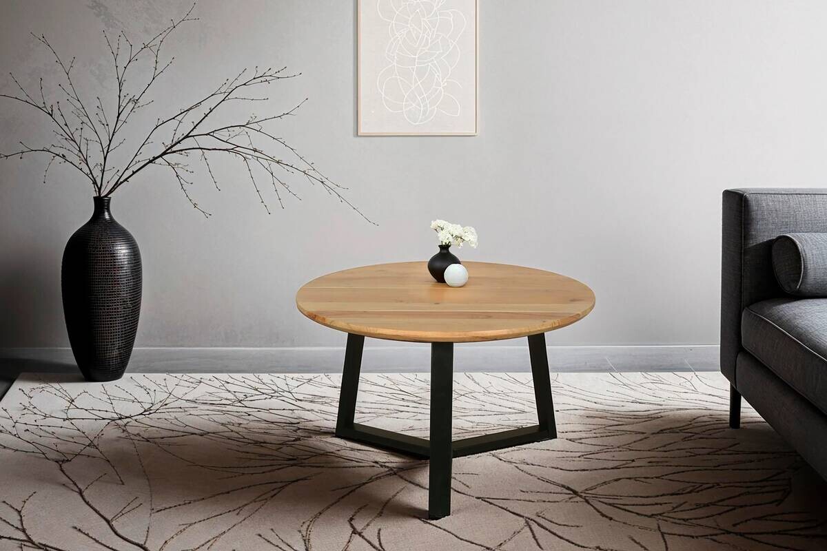 Couchtisch CROSS H/D: ca. 46x75 cm