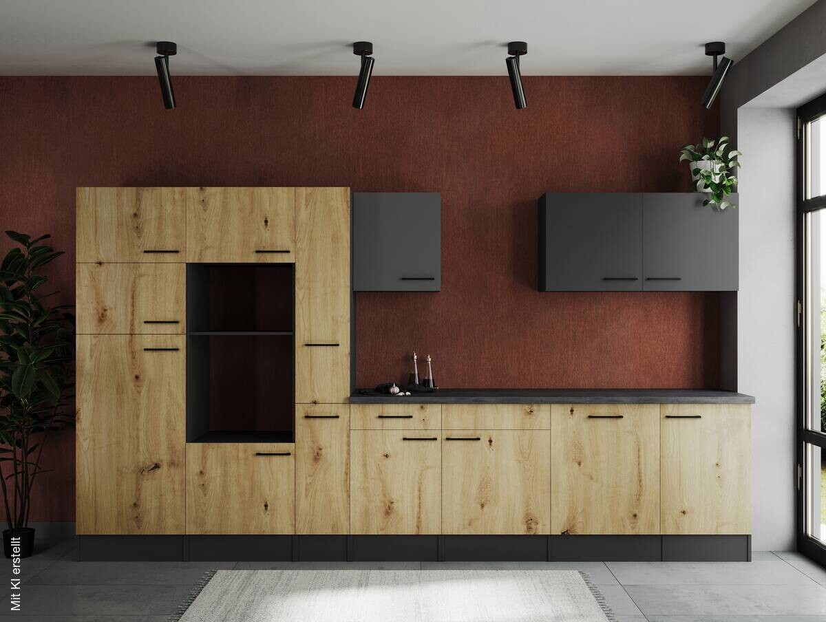 Küchenblock Oliver B/H/T: ca. 370x205x60 cm