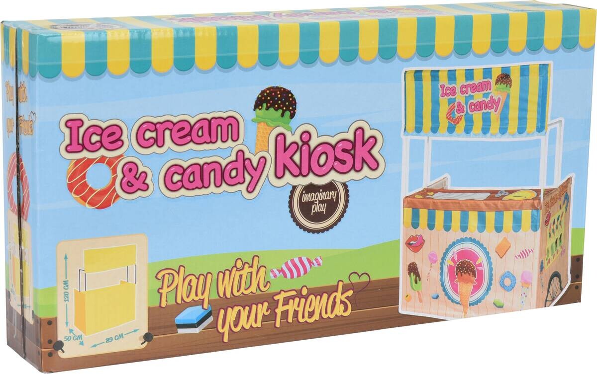 Spielzelt mehrfarbig Polyester B/H/L: ca. 38x7x20 cm