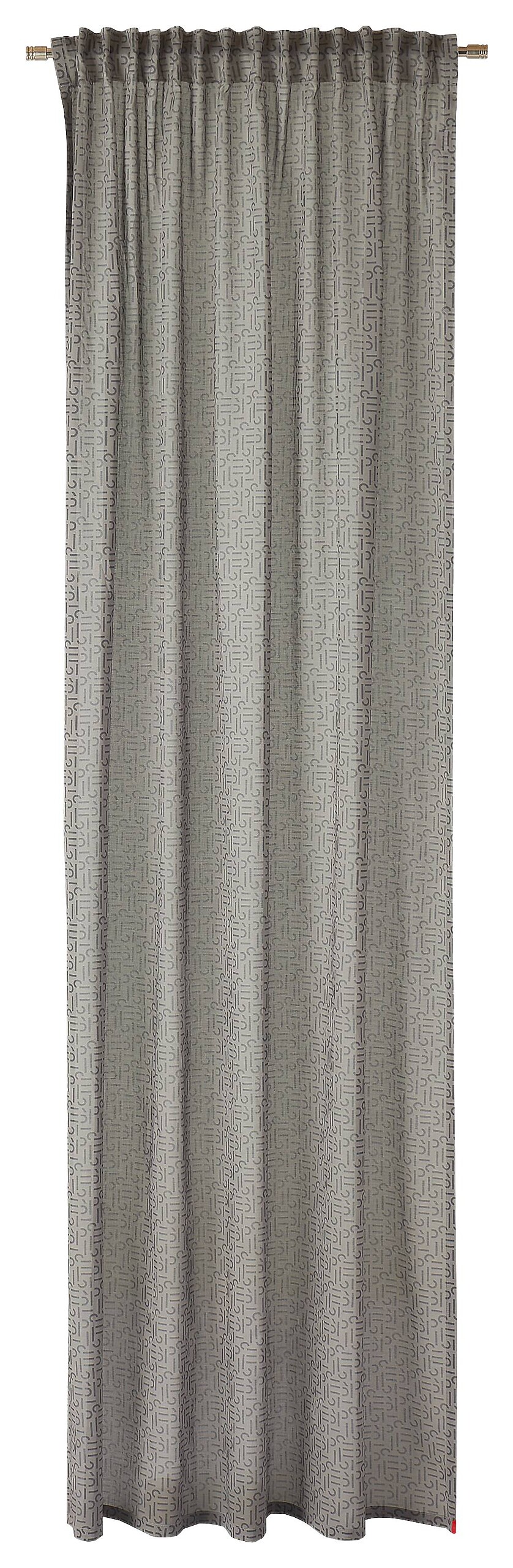 Esprit Kombivorhang E-Scatter anthrazit 100% Baumwolle B/L: ca. 130x250 cm