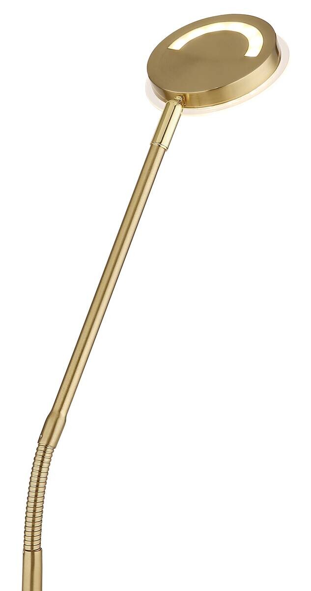 GLOBO Stehlampe messing Metall B/H/L: ca. 20x173x52 cm 1 Brennstellen