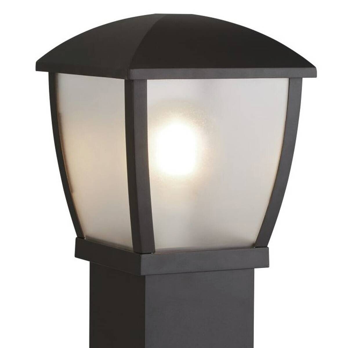 Außenleuchte klar schwarz B/H/L: ca. 32x73x32 cm
