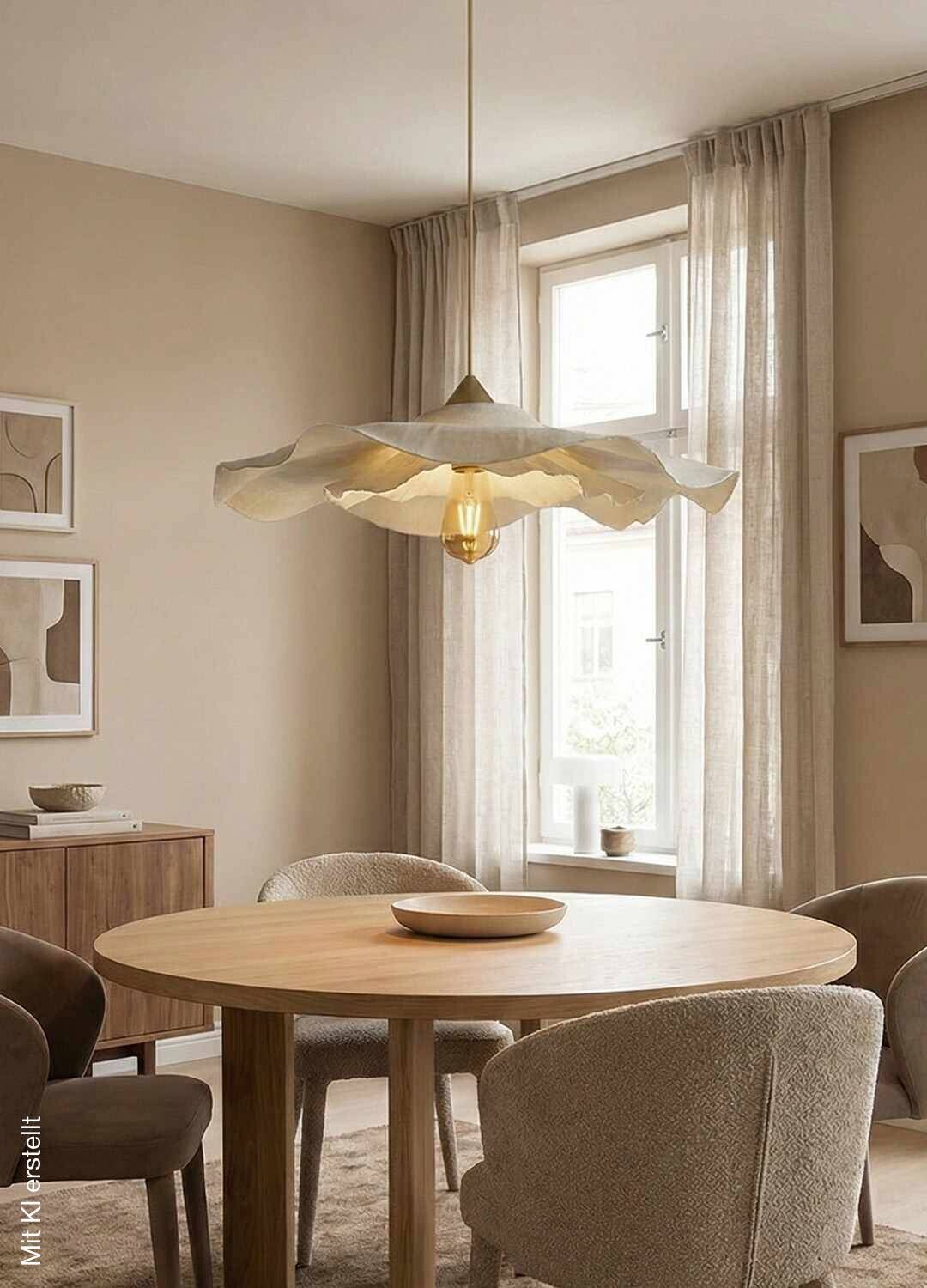 Opviq Pendelleuchte weiß Kunststoff B/H/T/L/D: ca. 58x80x58x58x58 cm E27 1 Brennstellen