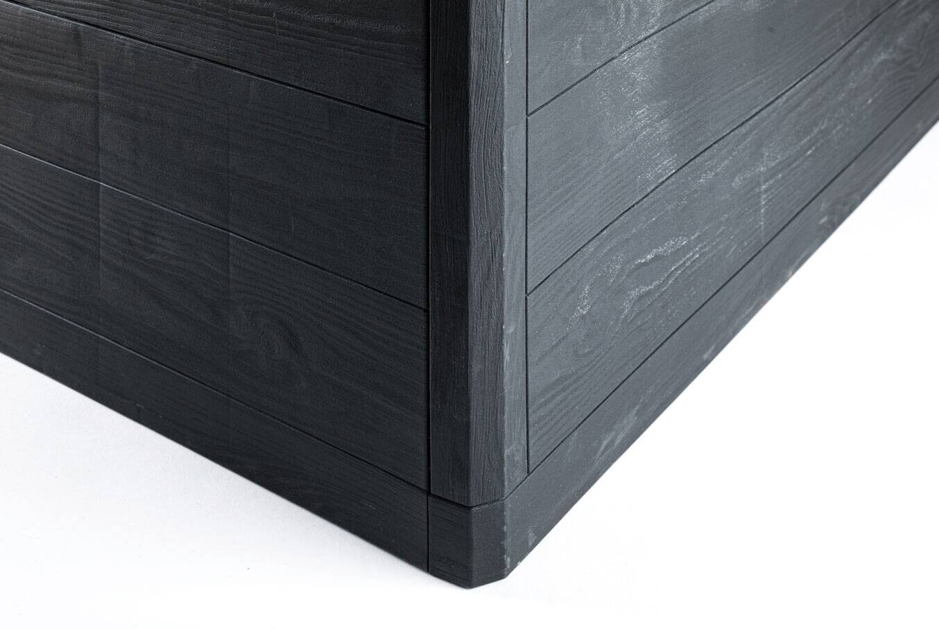 Toomax Aufbewahrungsbox Woodys anthrazit Kunststoff B/H/L: ca. 45x78x53 cm