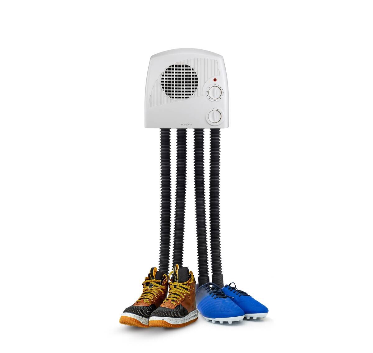 Nedis Schuhtrockner weiß Kunststoff B/H/L: ca. 26x42x9,4 cm ca. 350 W