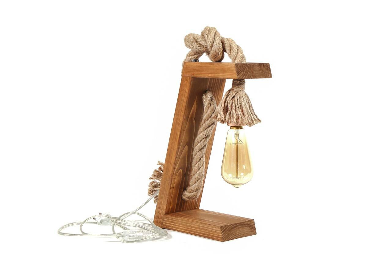 Opviq Tischleuchte gold braun B/H/L: ca. 35x10x20 cm E27 1 Brennstellen