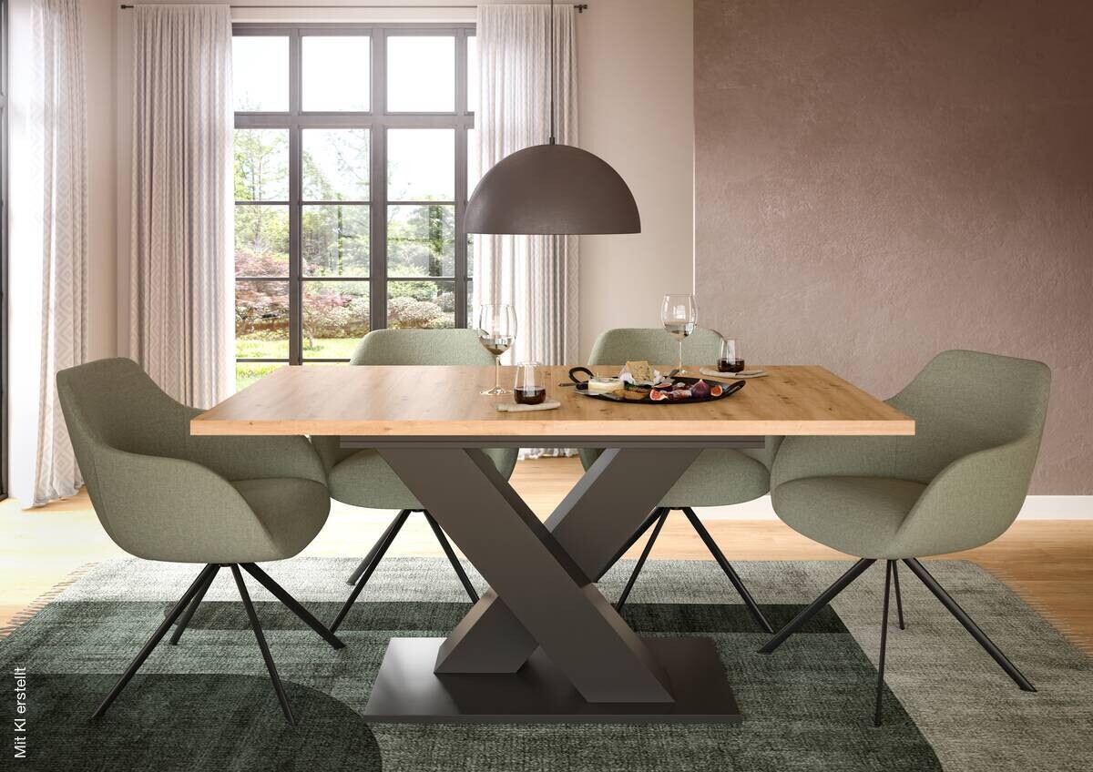 Esstisch Motion Artisan Nachbildung B/H/T: ca. 150x76x80 cm
