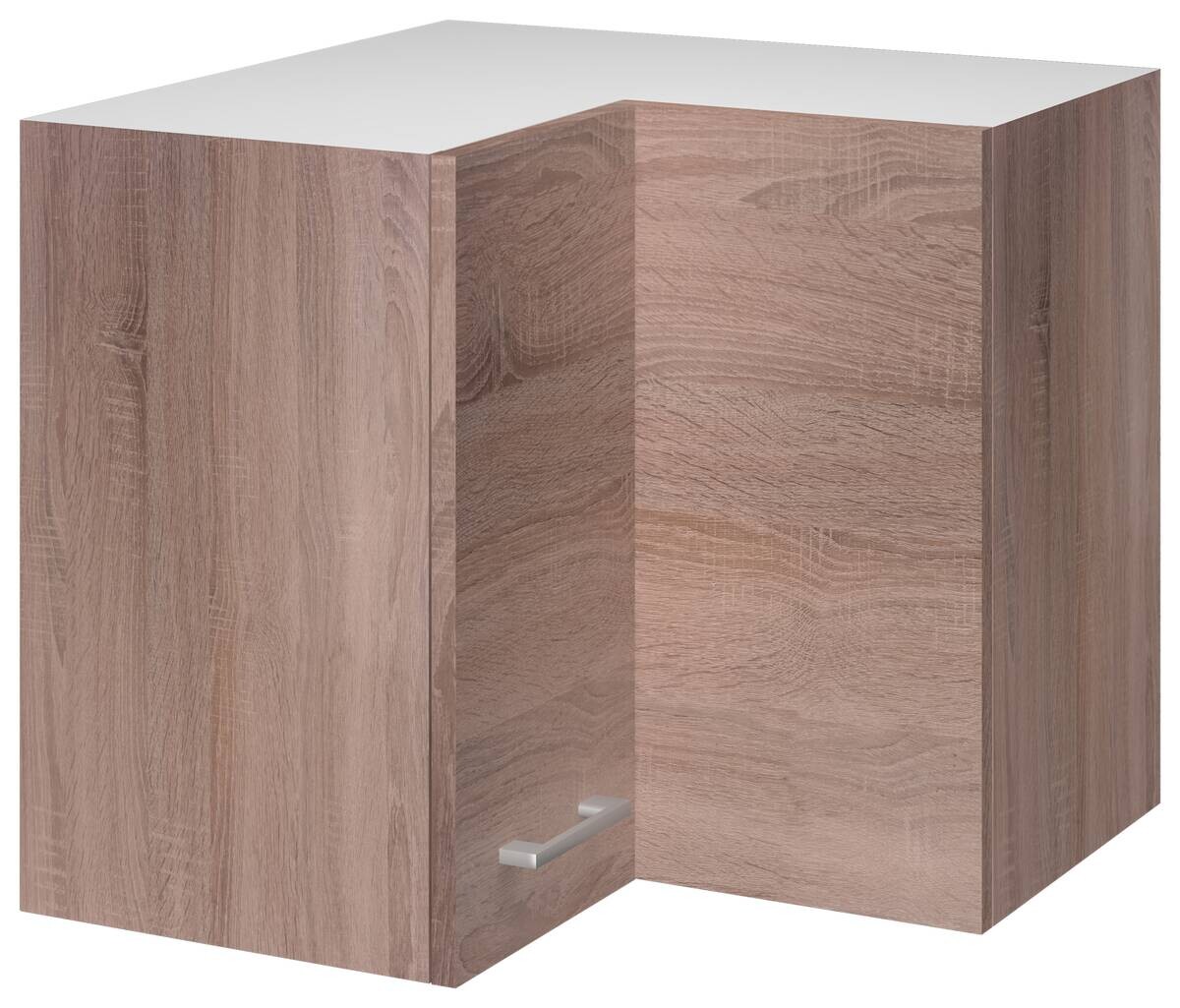 Eckhängeschrank Samoa weiß Eiche Nachbildung B/H/T: ca. 60x54,8x32 cm