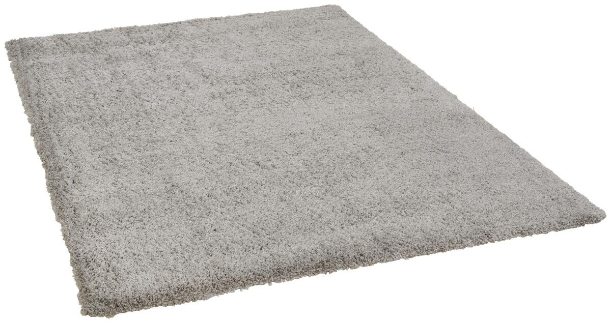 Hochflorteppich Pisa dunkelgrau B/L: ca. 80x150 cm