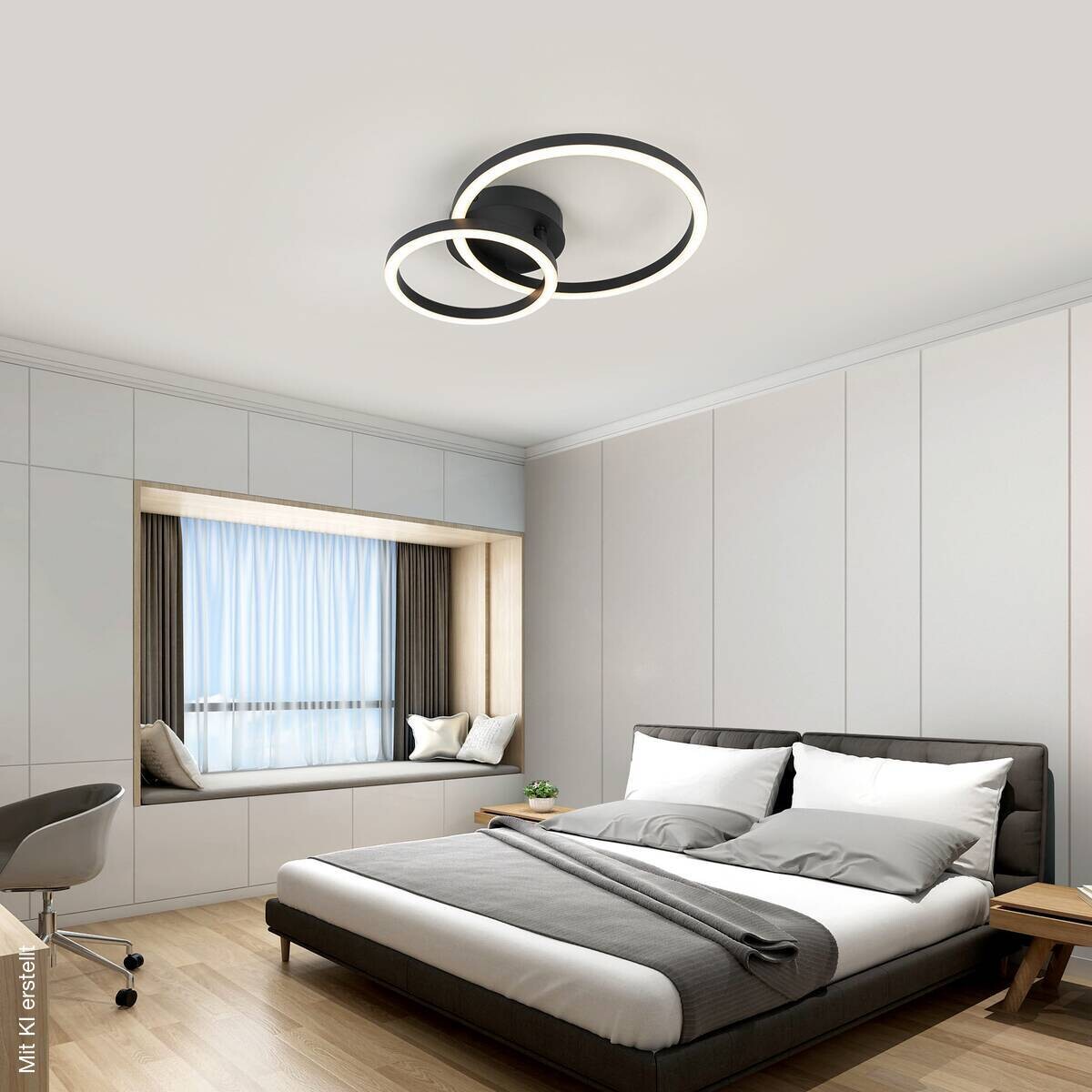 POCOline LED-Deckenleuchte Marcel B/H/L: ca. 42x7,5x30 cm