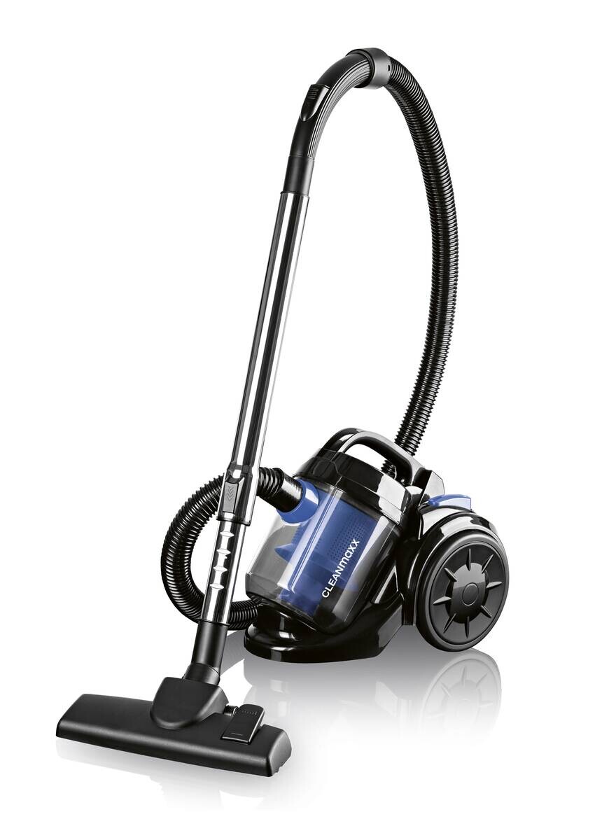 CLEANmaxx Bodenstaubsauger 15403 schwarz blau Kunststoff B/H/L: ca. 34x29x22 cm