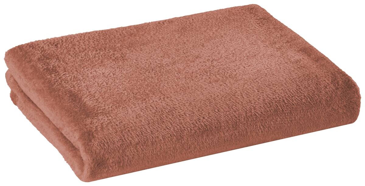 POCOline Flanelldecke braun 100% Polyester B/L: ca. 140x200 cm