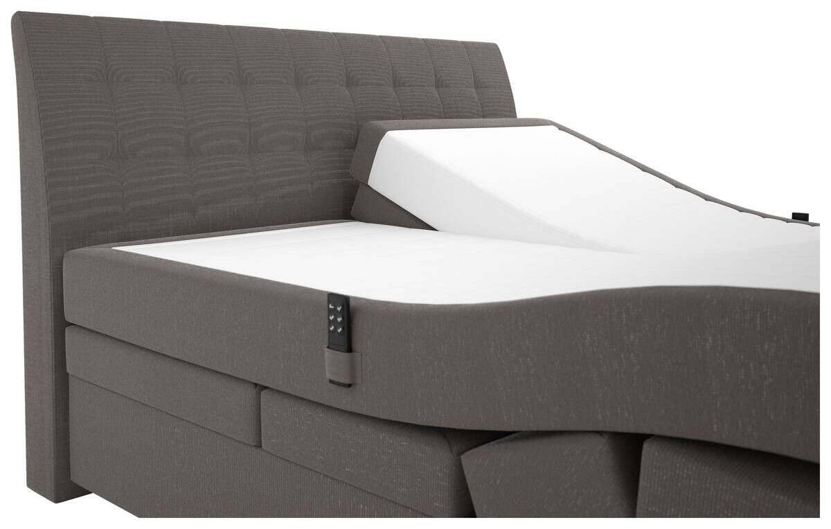 Boxspringbett Astrid braun Liegefläche B/L: ca. 180x200 cm