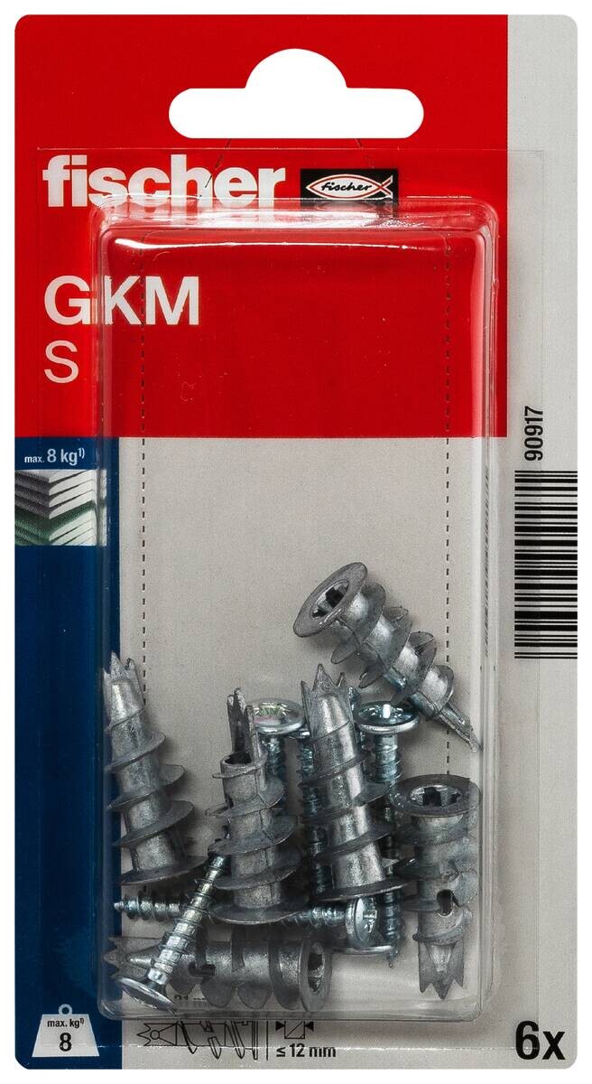 fischer Dübel- und Schraubenset 6 tlg.