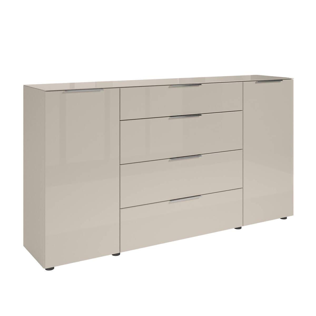 Kommode Santorin Kaschmir Chrom B/H/T: ca. 180x99x40 cm