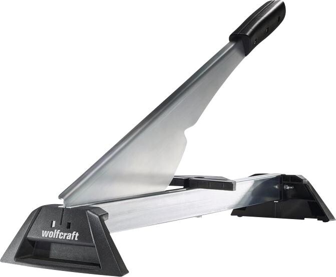 WOLFCRAFT Laminatschneider silber