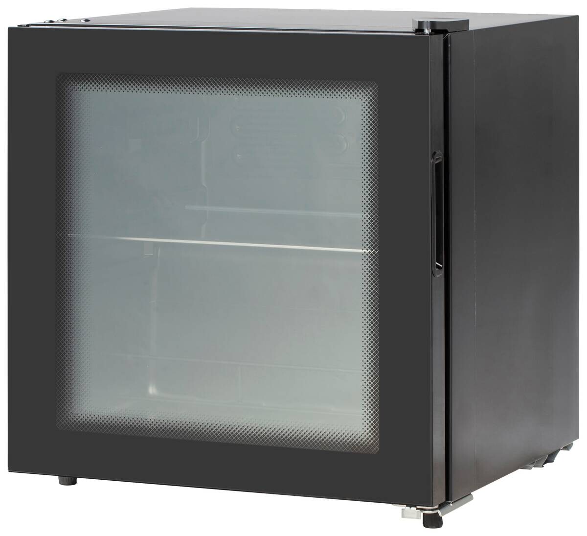 POCOline Glastürkühlschrank GTK53-44ES schwarz B/H/T: ca. 47x50x44 cm