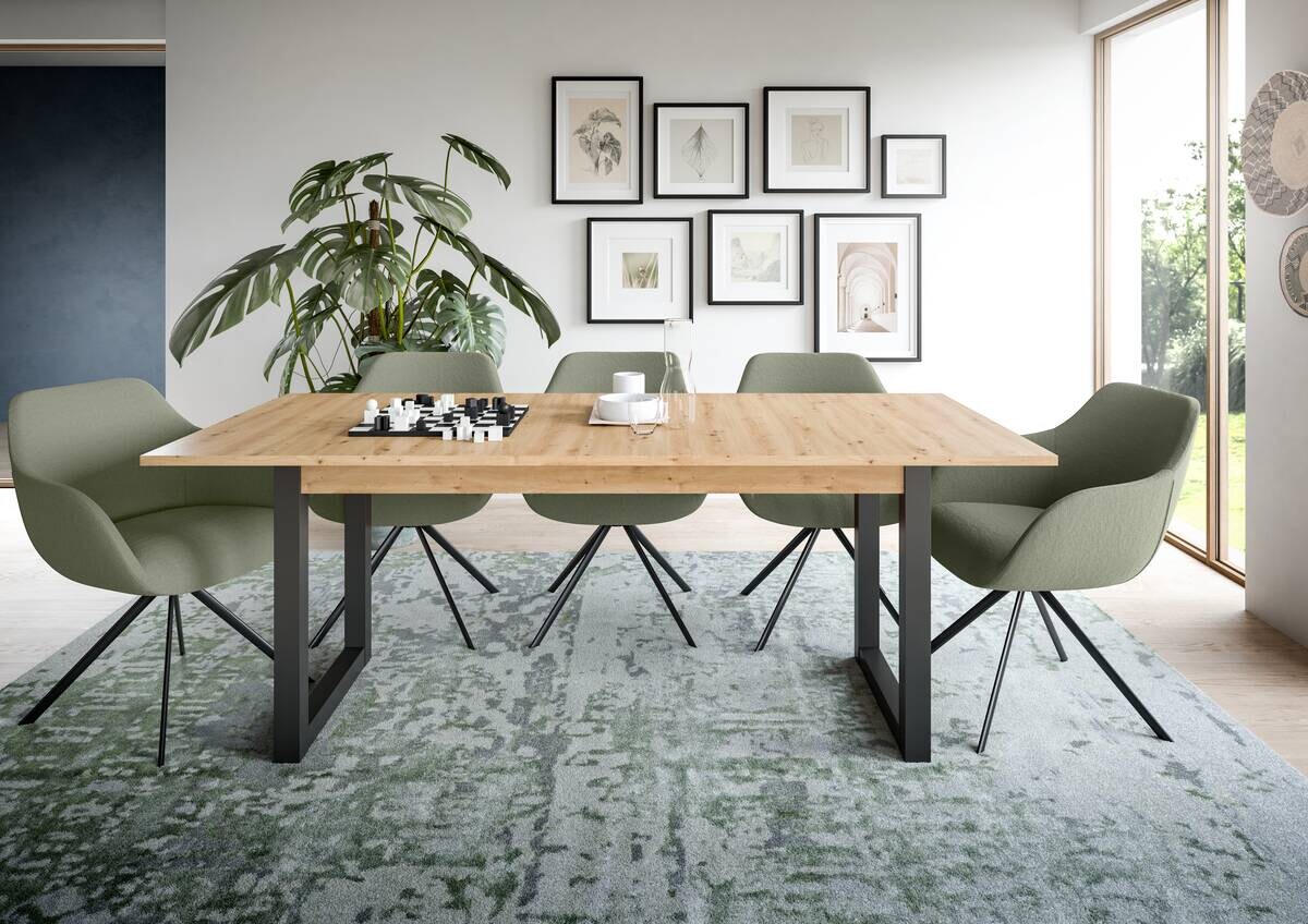 Esstisch Seattle Eiche Artisan Nachbildung B/H/T: ca. 150x76x90 cm