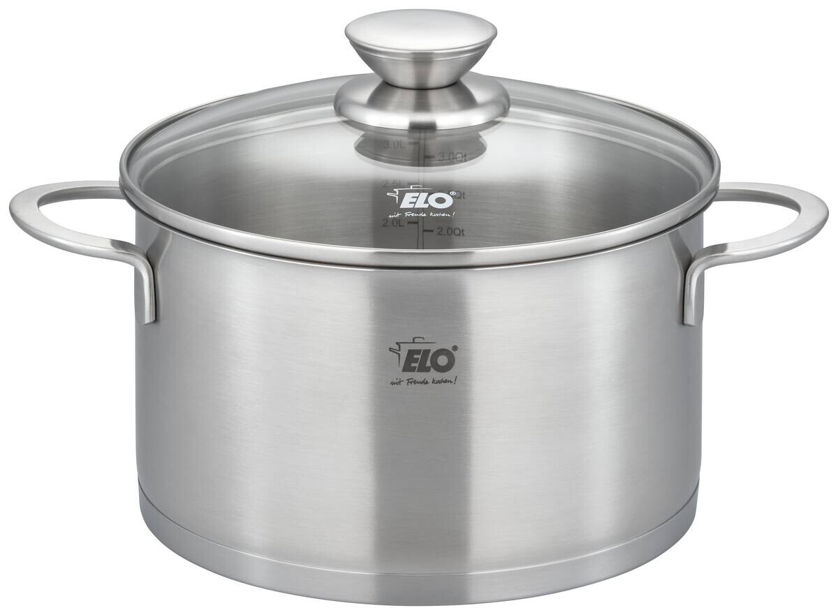 ELO Topfset silber Edelstahl 5 tlg.