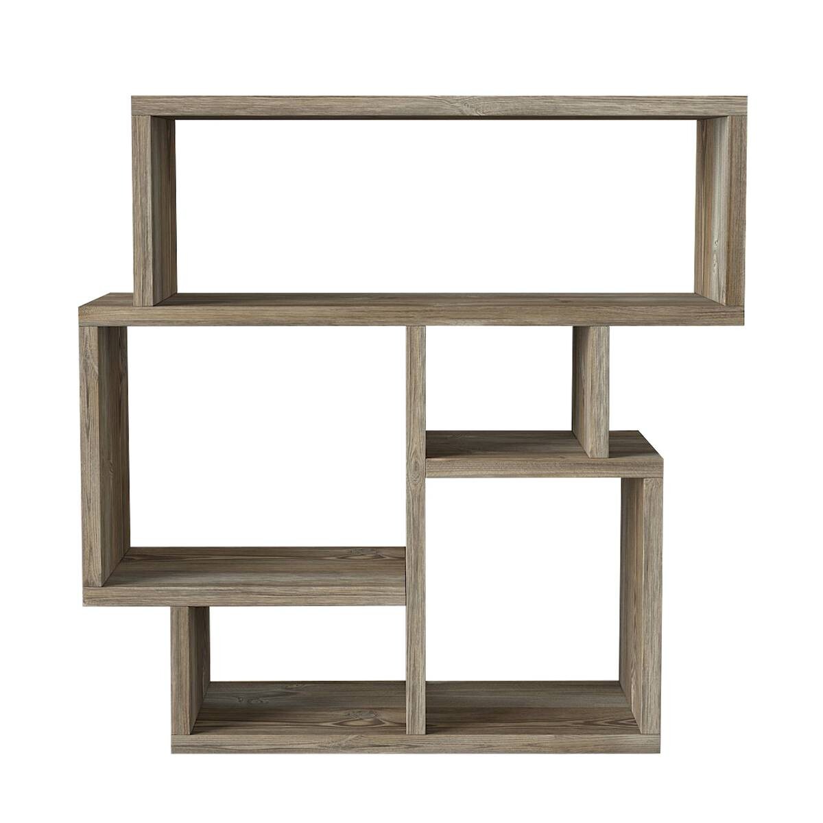 Beistelltisch Lanza walnuss Nachbildung Spanplatte B/H/T: ca. 55x60x22 cm