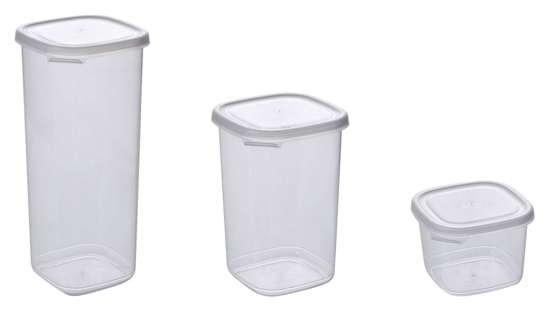 HermiaConcept Vorratsdosenset 18tlg. weiß