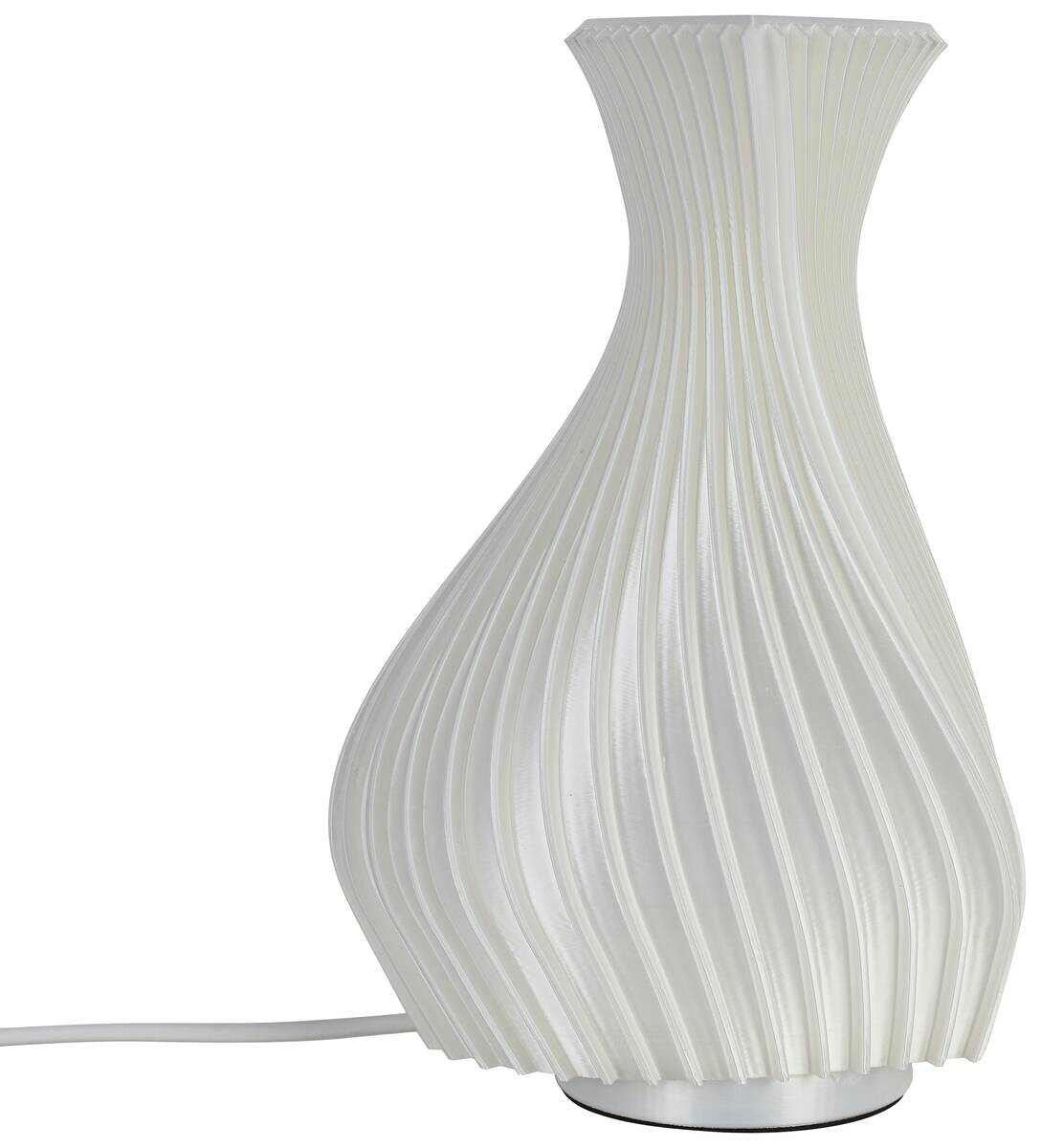 Nolo LED-Tischleuchte Ariane weiß B/H/T: ca. 11,4x11,4x18,5 cm