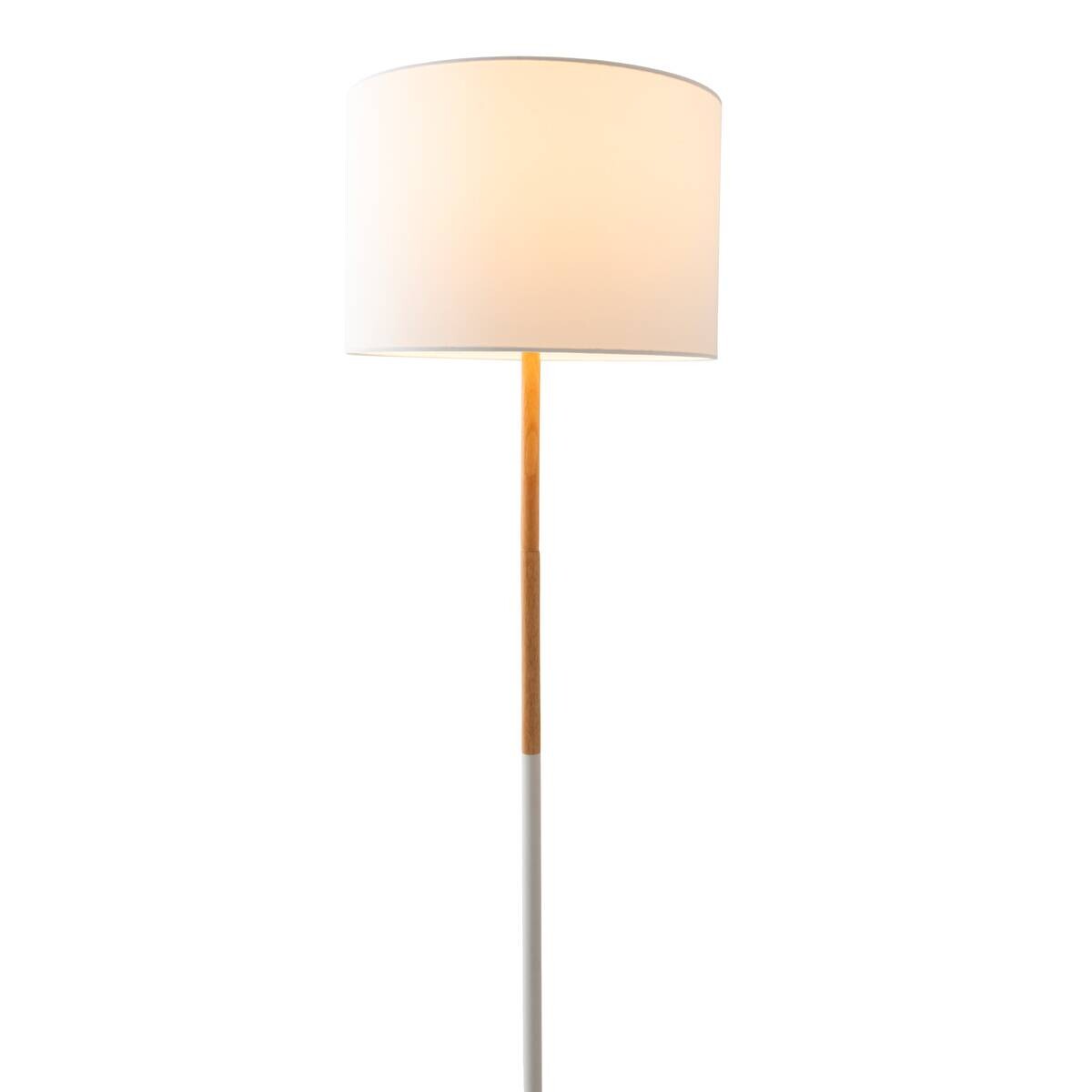 Näve Leuchten Stehlampe 2088023 weiß Textil Kunststoff Metall B/H/T: ca. 36x150x36 cm 1 Brennstellen