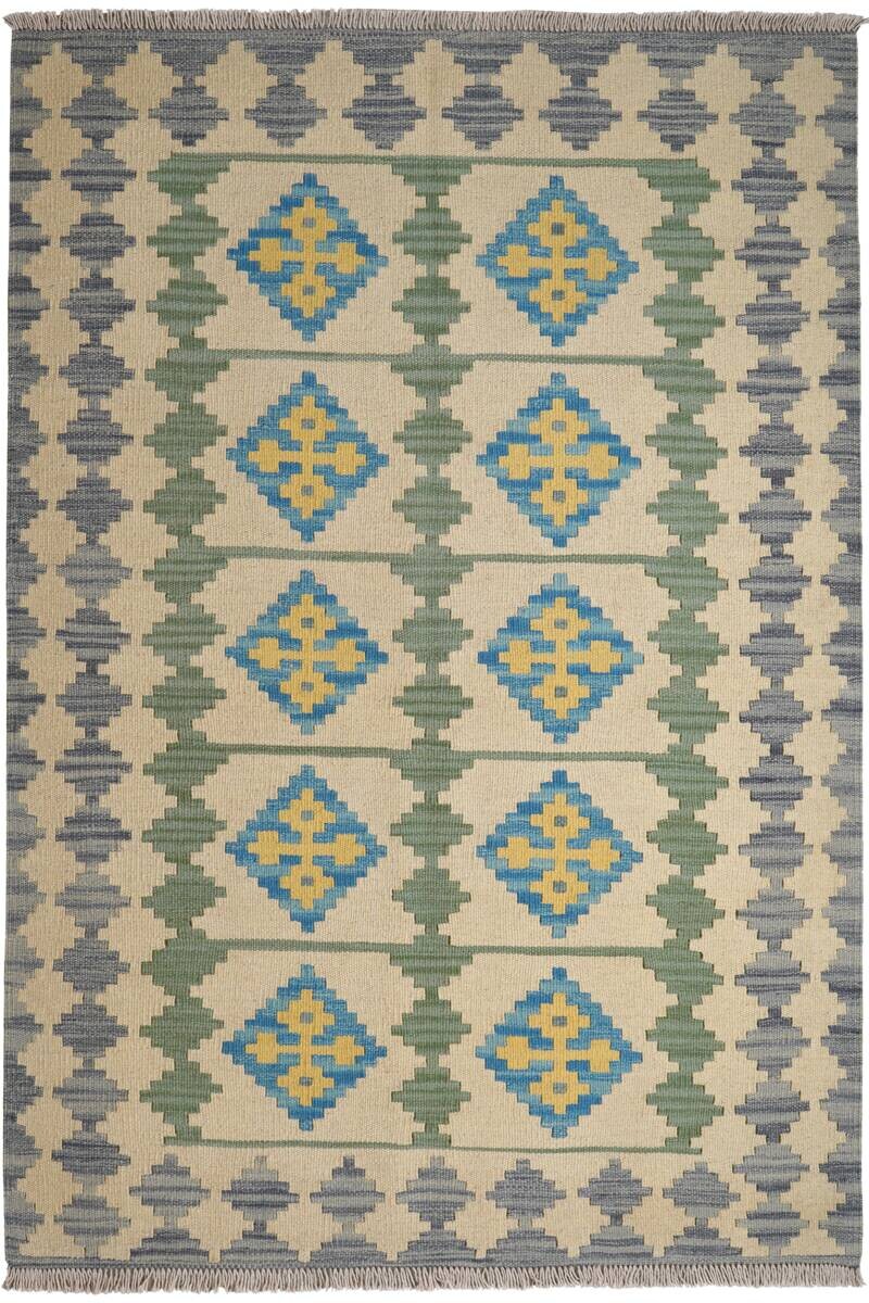 PersaTepp Teppich Kelim Gashgai blau B/H/L: ca. 117x1x172 cm