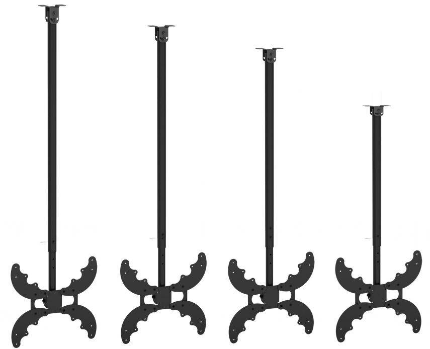 VCM Deckenhalterung Deckenhalterung schwarz