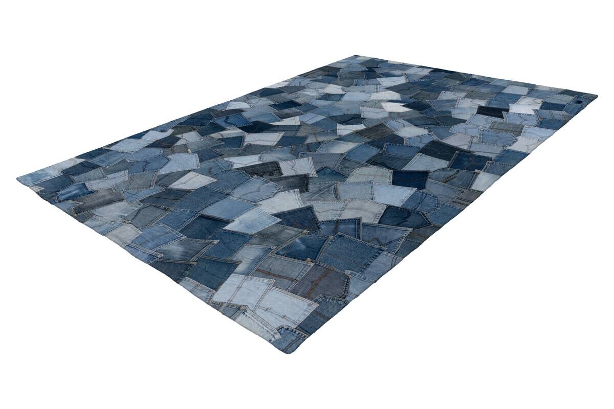 Obsession Teppich My Denim Pocket blau B/L: ca. 80x150 cm