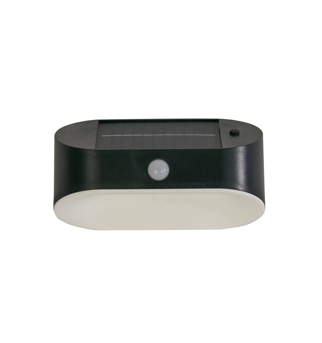 LED-Außenwandleuchte grau weiß B/H/T: ca. 17x9,5x9 cm
